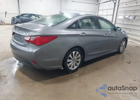 2014 Hyundai Sonata Limited z USA, uszkodzony, nr VIN 5NPEC4AC3EH921782